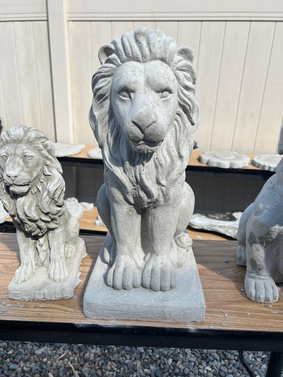 Lions on good pedestal 4/20/19